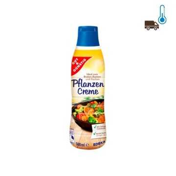 Gut&Günstig Pflanzencreme / Margarina Líquida Vegetal para Cocinar 500ml