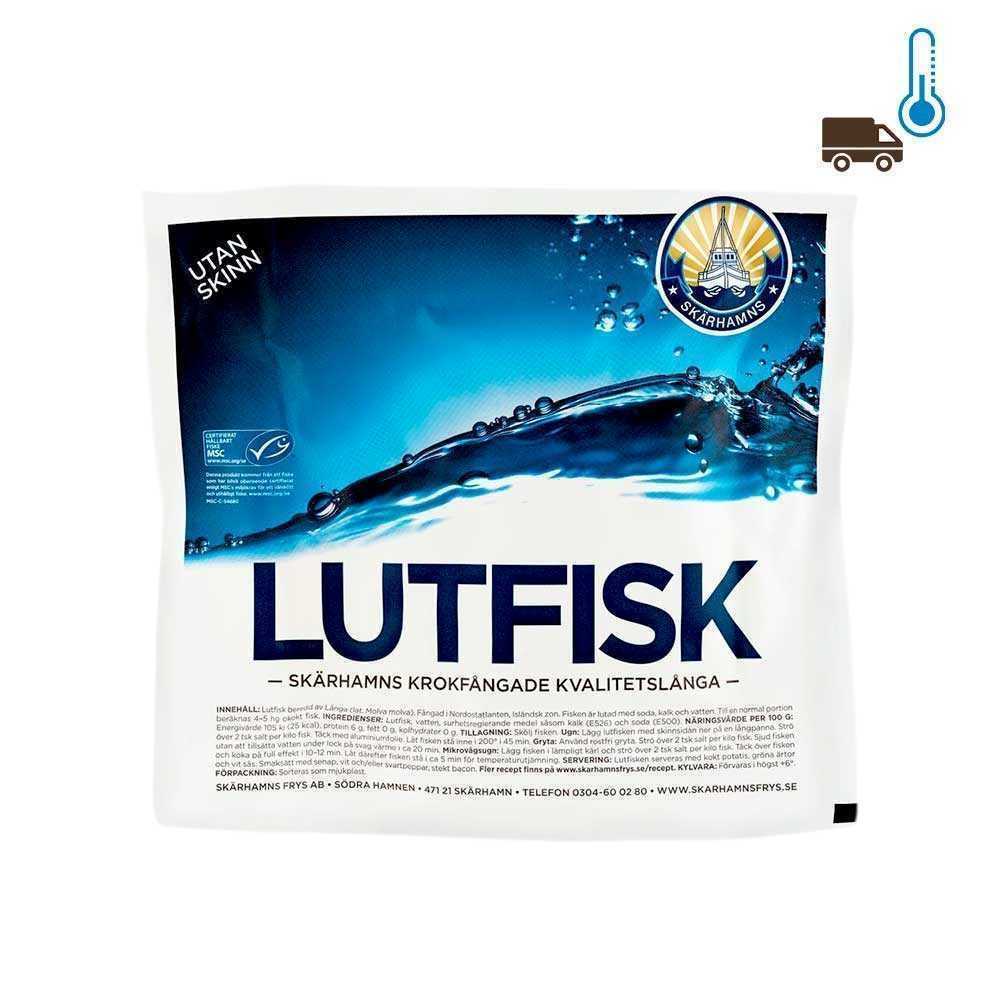 Skärhamns Lutefisk utan Skinn / Bacalao Sin Piel 1Kg