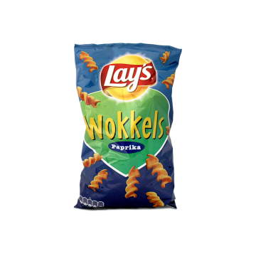 Lay's Wokkels Paprika / Patatas Fritas con sabor a Pimentón 115g