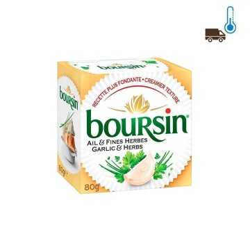 Boursin Cheese Spread Garlic&Herbs / Queso de Untar con Ajo y Hierbas 80g