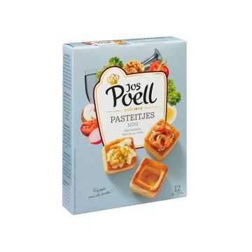 Jos Poell Mini Pasteitjes x12/ Mini Vol au Vents