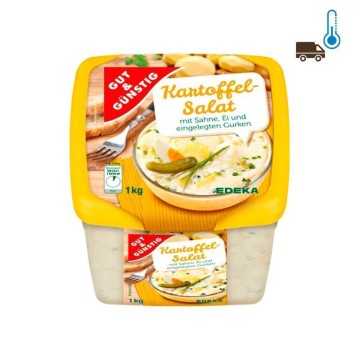 Gut&Günstig Kartoffelsalat Mit Sahne 1Kg/ Ensalada de Patata