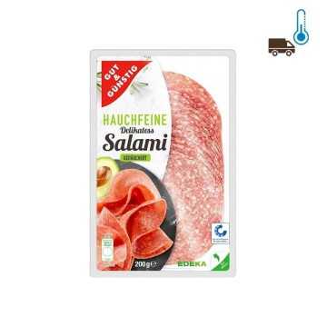 Gut&Günstig Hauchfeine Delikatess Salami / Salami Corte Fino 200g