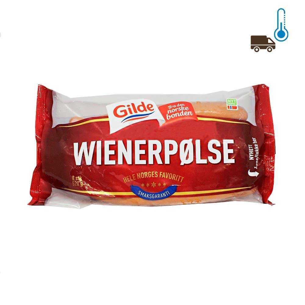 Gilde Wienerpølse 520g/ Sausages