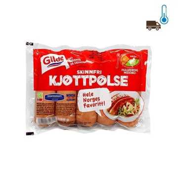 Gilde Kjøttpølse Skinnfri / Salchicha sin Piel 450g