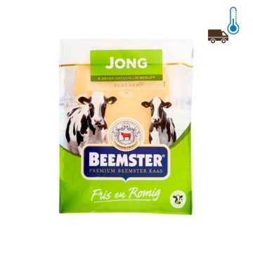 Beemster Jong Kaas Plakken 150g/ Sliced Young Cheese