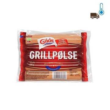 Gilde Grillpølse x10 / Salchichas Noruegas 600g