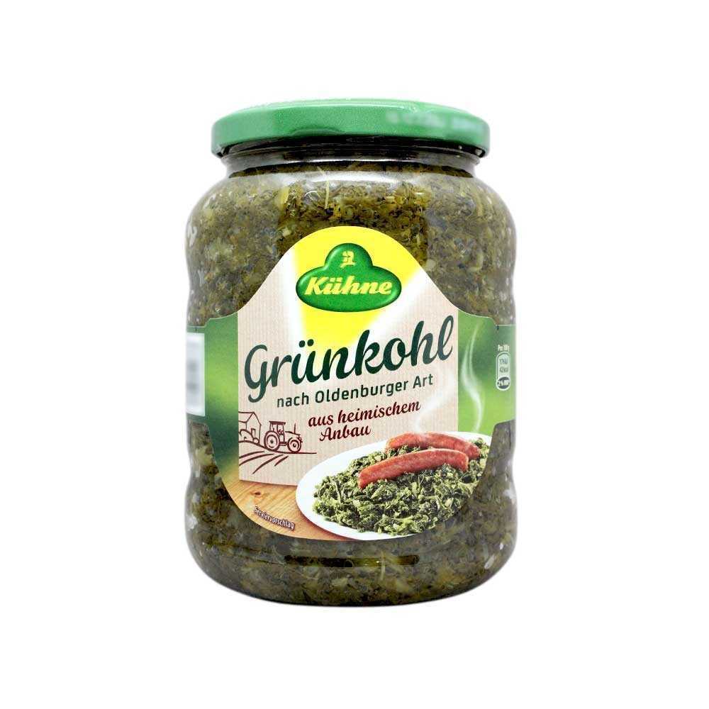 Kühne Grünkohl / Col Rizada en Conserva 660g