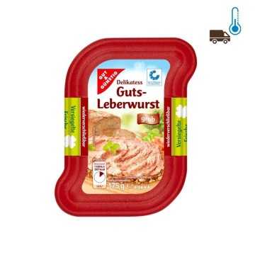 Gut&Günstig Leberwurst Grob / Paté de Hígado de Cerdo 175g