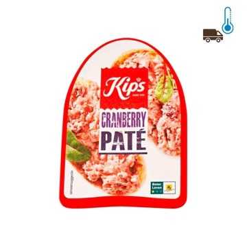 Kips Pate Cranberry / Paté con Arándanos 125g