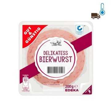 Gut&Günstig Bierwurst / Embutido de Salchicha 200g