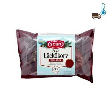 Scan Läckökorv Kallrökt Bit / Salchicha Ahumada 300g