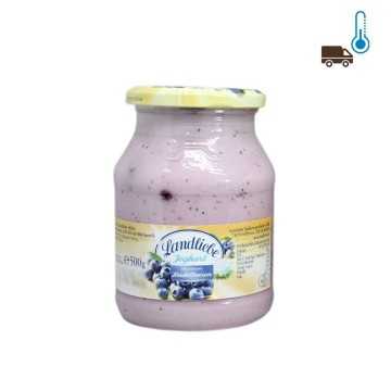 Landliebe Joghurt Heidelbeeren 3,8% 500g/ Blueberries Yogurt