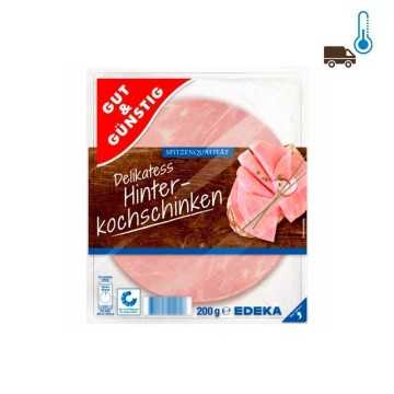 Gut&Günstig Hinterkochschinken / Jamón Cocido 200g