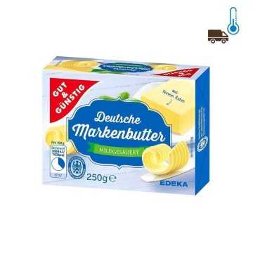 Gut&Günstig Deutsche Markenbutter / Mantequilla Alemana 250g