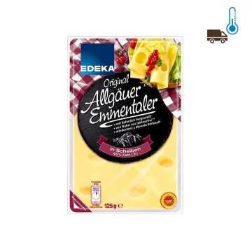 Edeka Emmentaler Scheiben 45% / Queso Emmental en Lonchas 125g