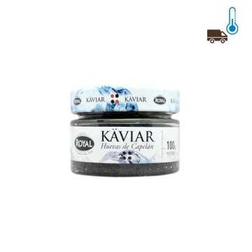 Royal Käviar Huevas de Capelán 100g/ Black Caviar