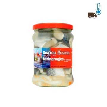 Ouwehand Haringrugjes / Arenques 300g