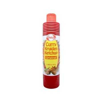 Hela Curry Kruiden Ketchup Original / Ketchup con Curry y Especias 800ml