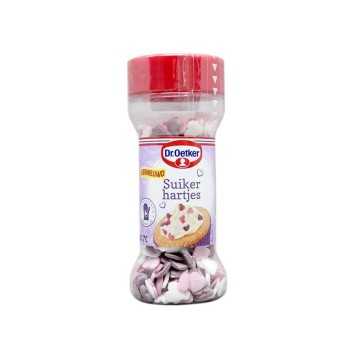 Dr.Oetker Suiker Hartjes 40g/ Sugar Hearts