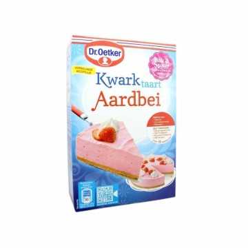 Dr.Oetker Kwarktaart Aardbei / Mezcla para Tarta de Queso de Fresa con Quark 420g