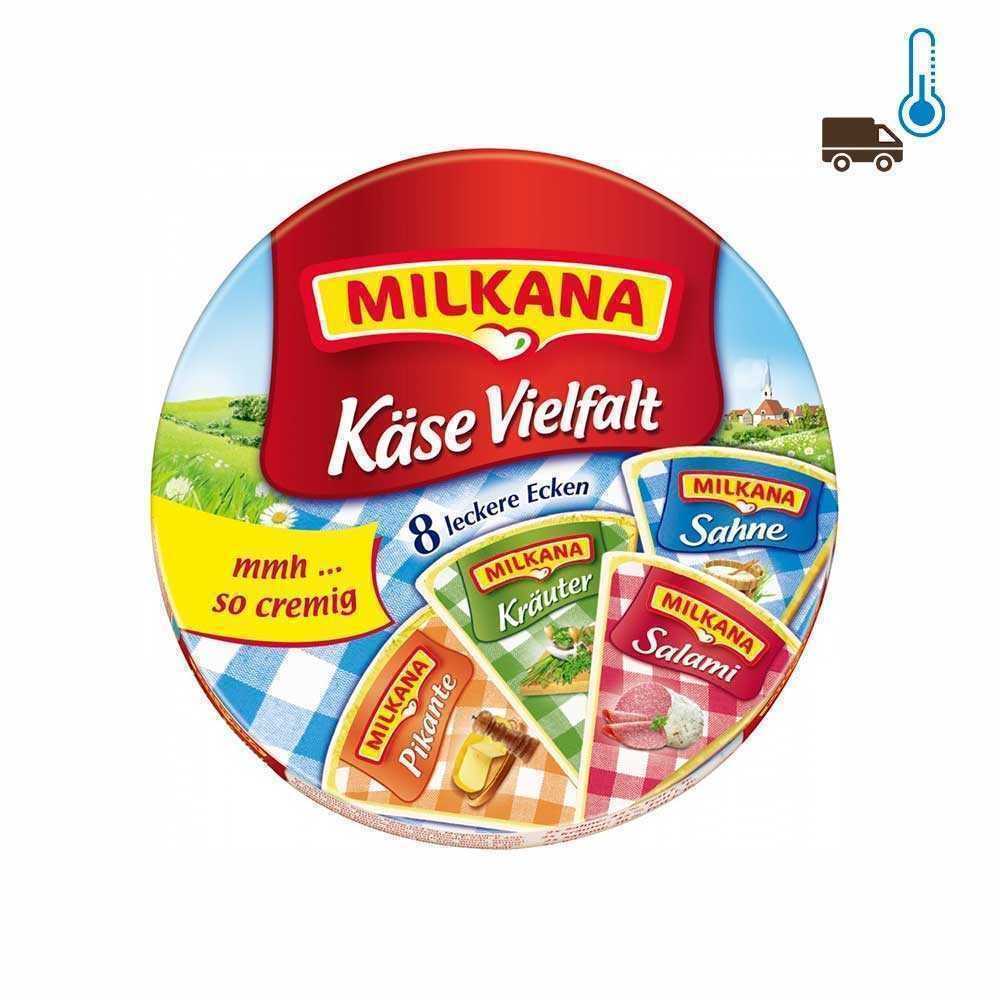 Milkana Käse Vielfalt x8 / Queso de Untar varios Sabores 200g