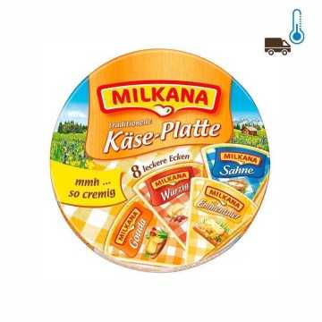 Milkana Käse-Platte x8 / Queso de Untar varios Sabores 200g