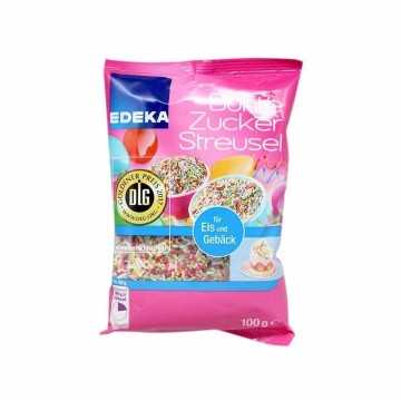 Edeka Bunte Zucker Streusel / Virutas de Colores 100g