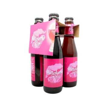 Wittekerke Rosé The Fruity Pink Beer / Cerveza de Frutas 4,3% 4x25cl