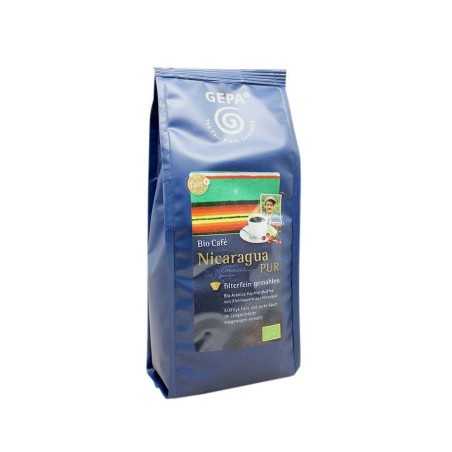 Gepa Bio Café Nicaragua Pur / Granos de Café Ecológico 250g