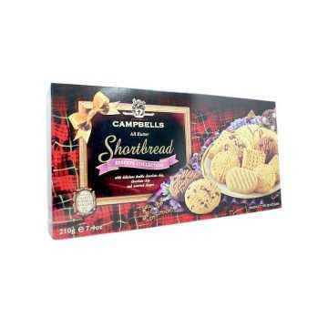 Campbells Shortbread Reserve Collection / Mantecada de Mantequilla Variadas 210g