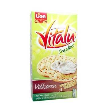 Liga Vitalu Crackers Volkoren 200g/ Wholegrain Crackers