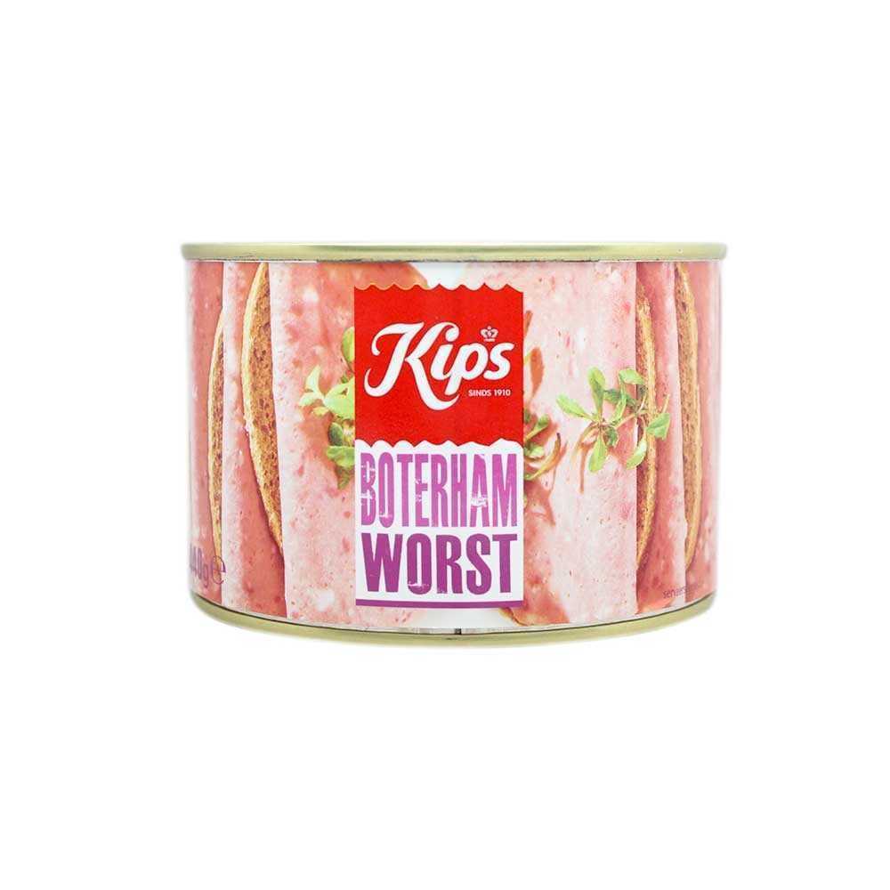 Kips Boterham Worst 440g/ Canned Pork Sausage