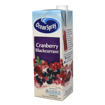 Ocean Spray Cranberry Blackcurrant / Zumo de Arándanos Negros 1L