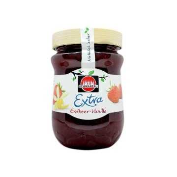 Schwartau Extra Erdbeer-Vanille 340g/ Vanilla Strawberry Jam