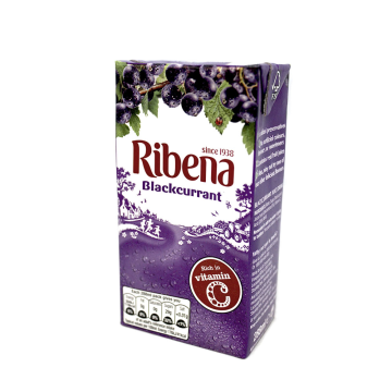 Ribena Blackcurrant Juice / Zumo de Arándano Negro 250ml