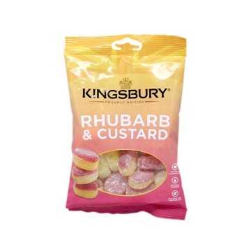 Kingsbury Rhubarb&Custard 160g