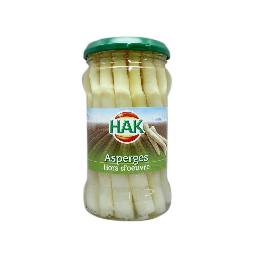 Hak Asperges Hors D'oeuvre 280g/ White Asparagus