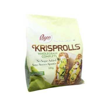 Pågen Krisprolls Wholegrain Complets No Sugar Added / Panecillos Tostados sin Azúcares Añadido 225g