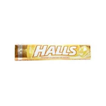 Halls Honey&Lemon Flavour Sugar Free / Caramelos Miel y Limón Sin Azúcar 34g