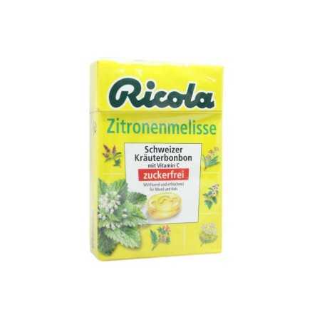 Ricola Zitronenmelisse Zuckerfrei 50g/ Sugar Free Lemon&Lemon Balm Candies