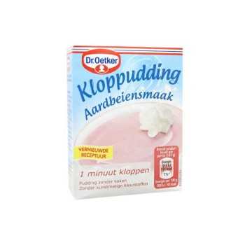 Dr.Oetker Kloppudding Aardbeiensmaak 74g/ Strawberry Pudding