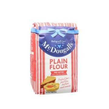 Mc.Dougalls Plain Flour Pre-Sifted / Harina de Trigo Medio Tamizada 500g