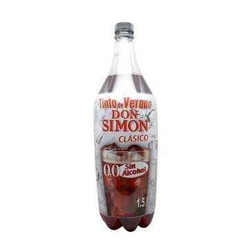 Don Simón Tinto de Verano Sin Alcohol 1,5L/ Alcohol Free Red Wine Drink