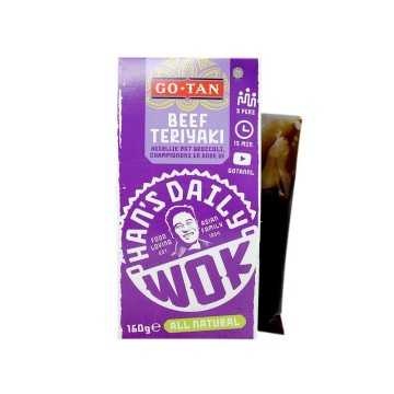 Go-Tan Beef Teriyaki Daily Wok 160g/ Salsa para Wok