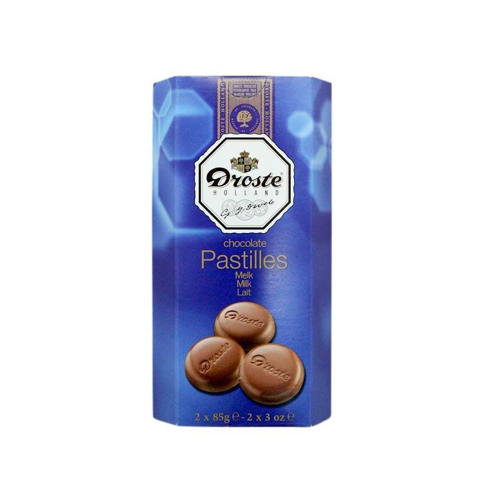 Droste Chocolate Pastilles Melk x2 85g/ Milk Chocolate Drops