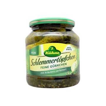 Kühne Schlemmertöpfchen Feine Gürkchen 530g/ Pepinillos