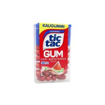 Tic Tac Gum Cool Watermelon x36 17,5g/ Chicles Sandía Fresca