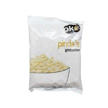 Ok€ Pinda's Gezouten 500g/ Cacahuetes Salados