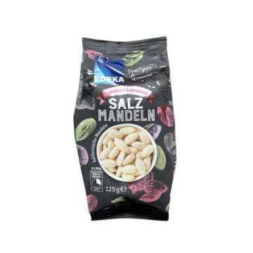 Edeka Salz Mandeln Blanchiert&Gesalzen 125g/ White Salted Almonds